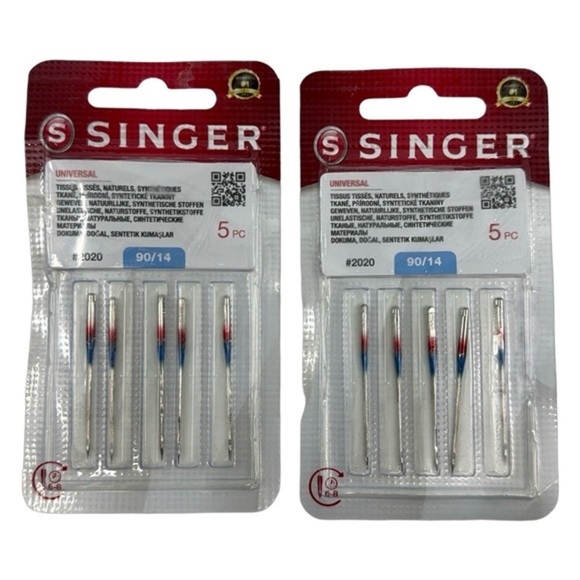 Upgrade Your Sewing Game with Singer 10-Pack Universal 2020 Needles- Size 90/14! - Picture 1 of 2